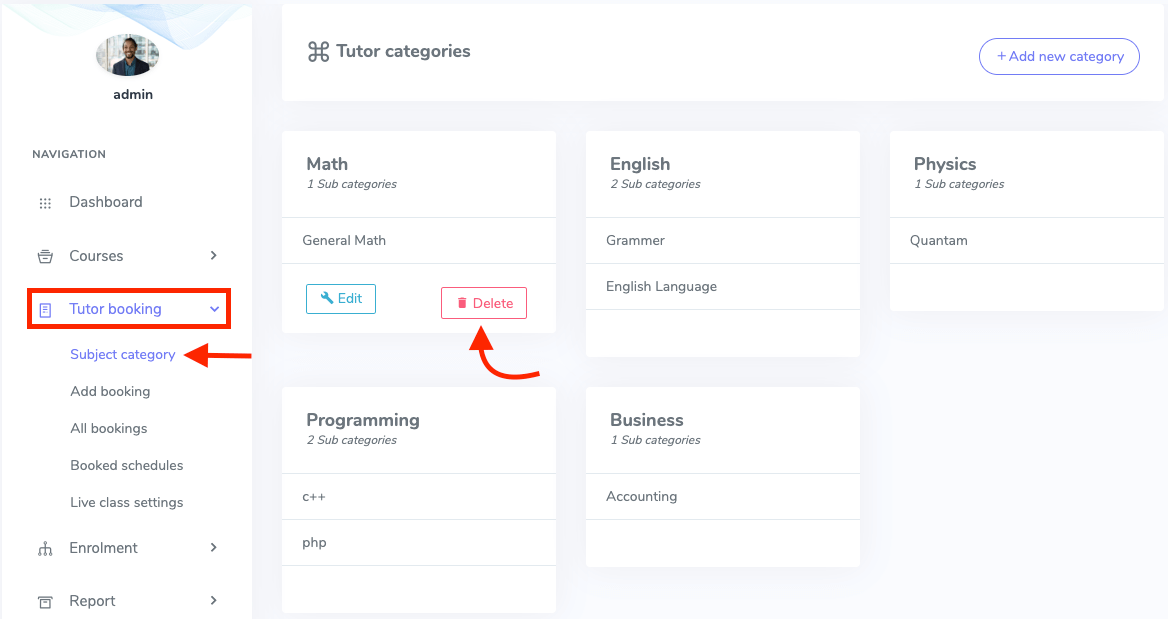 Academy Tutorbooking 6