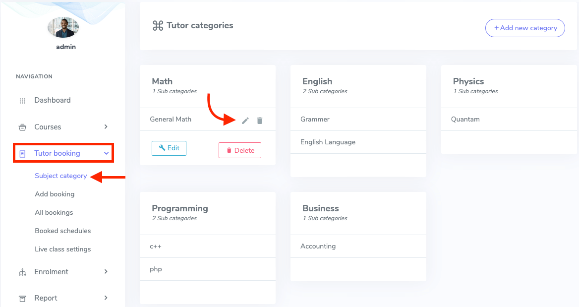 Academy Tutorbooking 7