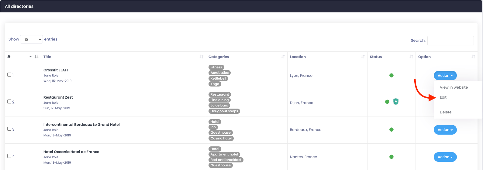 Atlas Customer Editing Directory 2