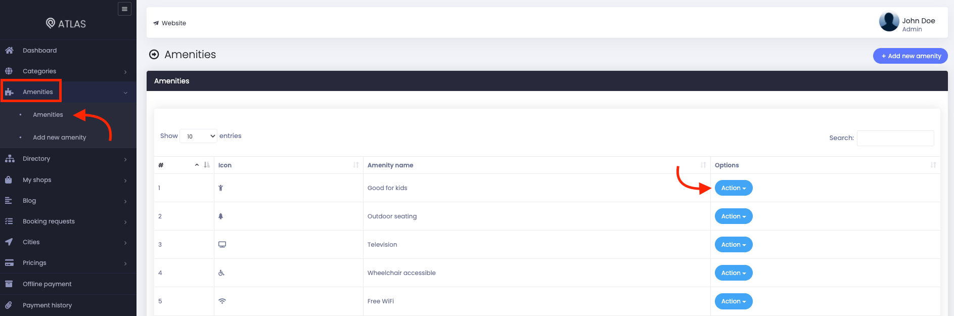 Atlas Updating Amenity 1